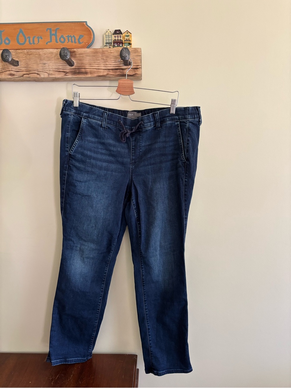 88.) torrid Dark Blue Straight Leg Jeans